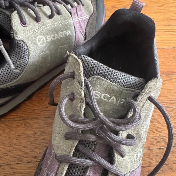 Scarpa Crux | eBay Scarpa Crux Approach Shoes / Climbing - women\'s 8.5 / men\'s 7.5 (purple / grey)